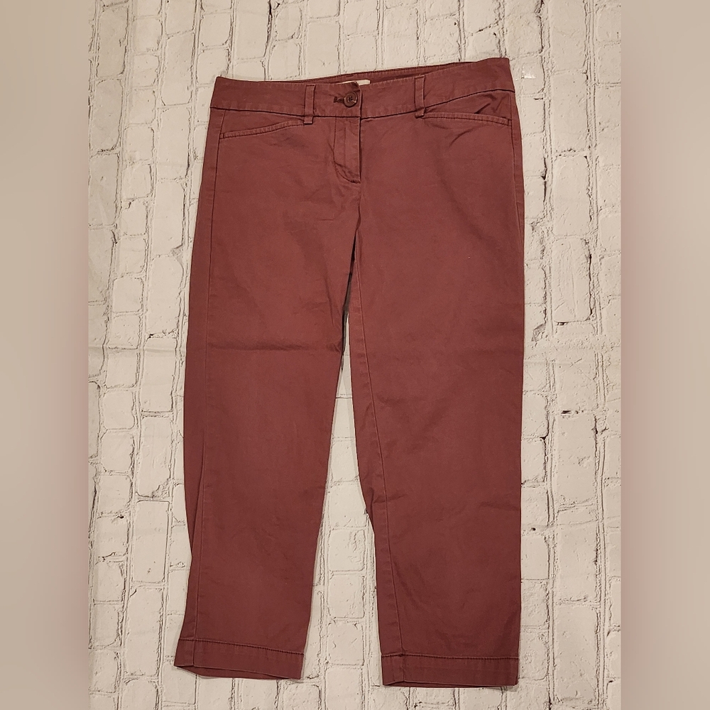 Loft Petite Original Crop Capri